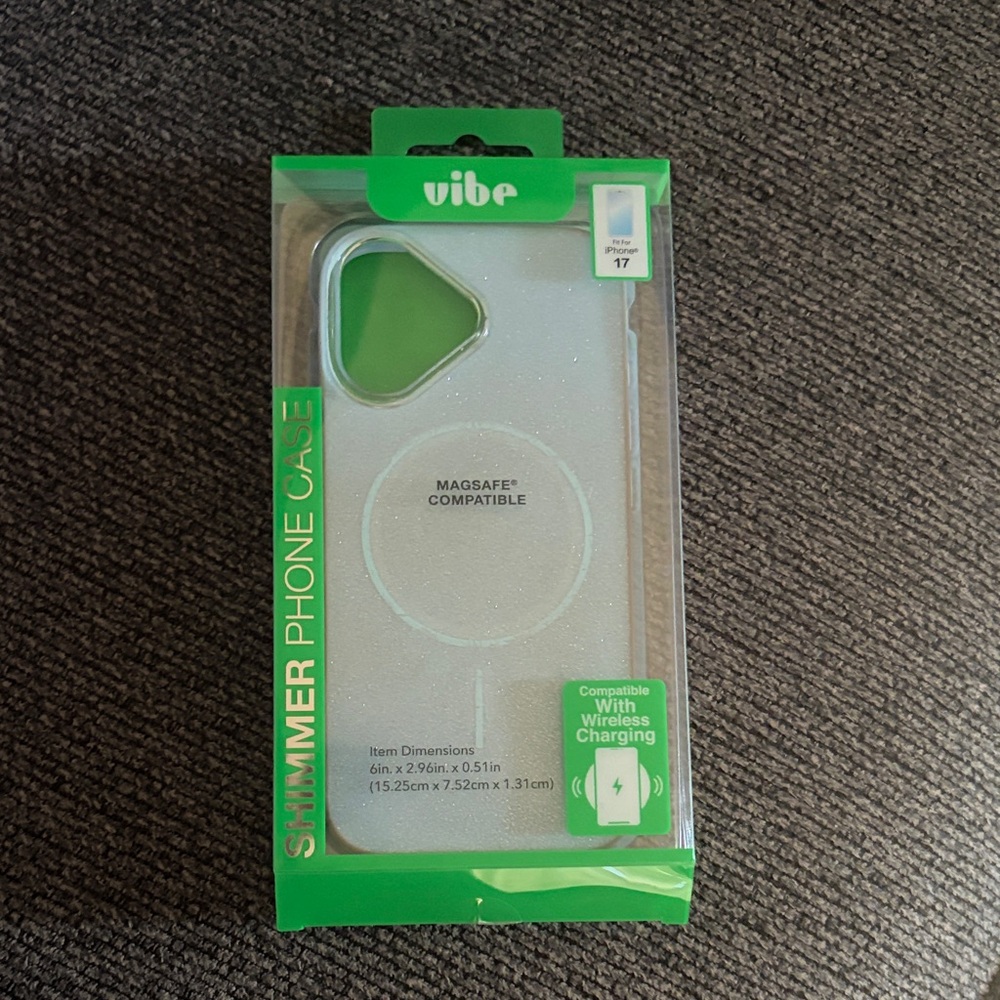 Vibe Glitter iPhone 17 Case - MagSafe Ready